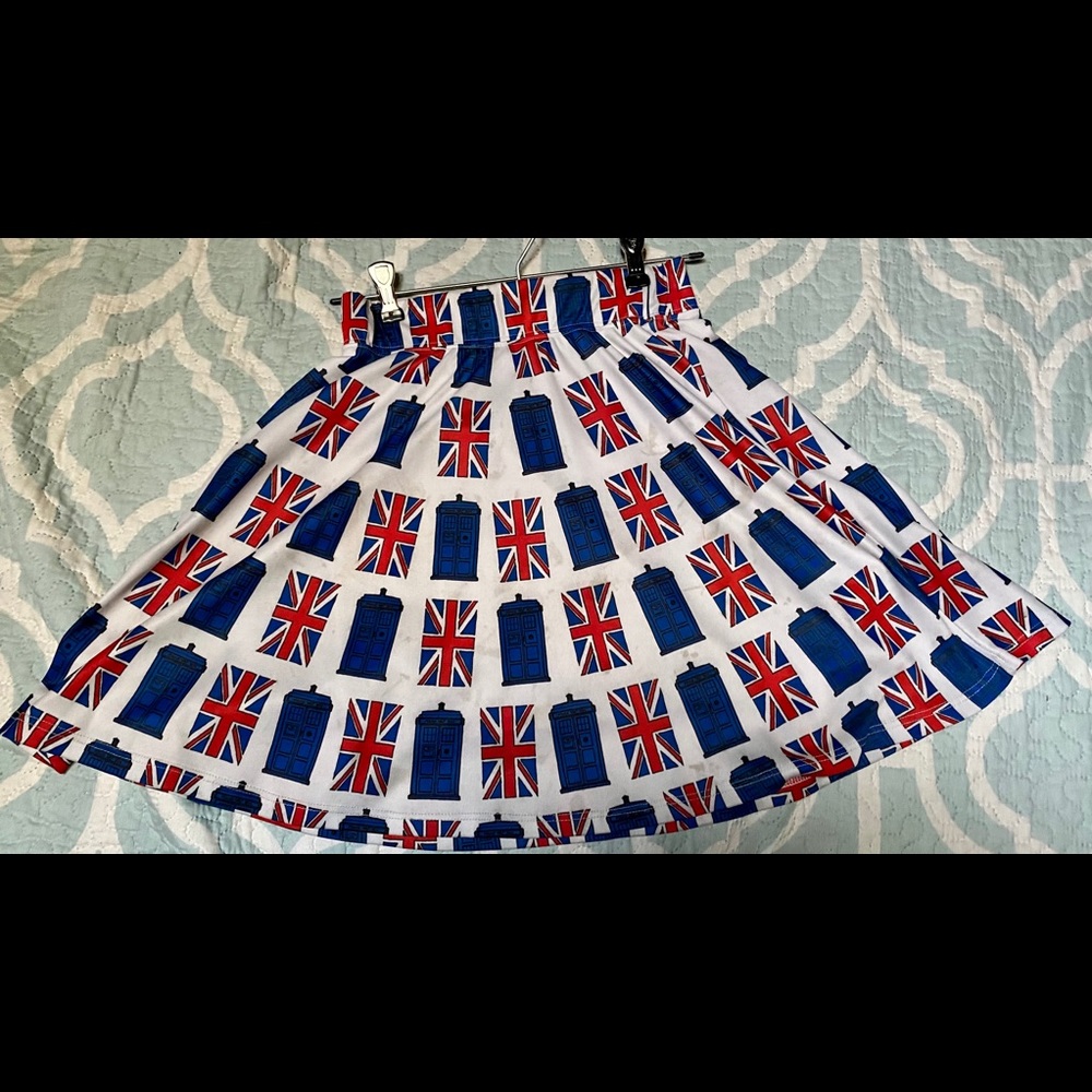 Authentic Doctor Who Tardis skirt